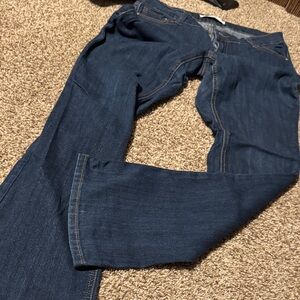 Vanilla Star Dark Blue Boot Cut Jeans (14) - EUC!